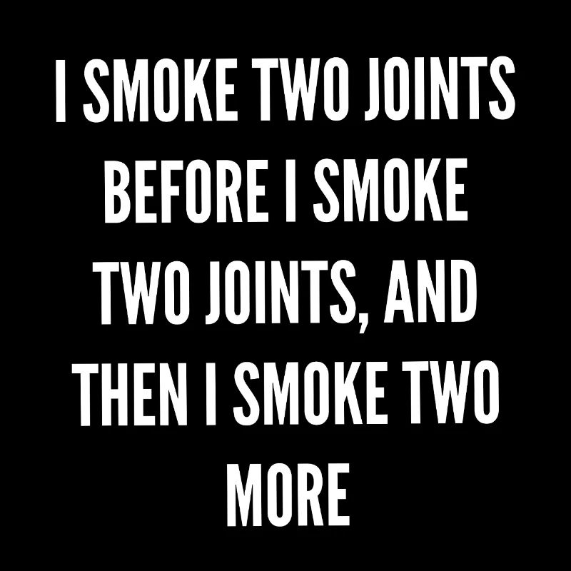 Zwei Joints Vor Dem Nächsten