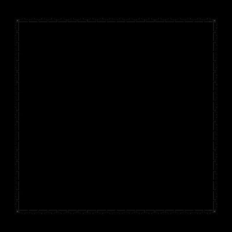 Greek alphabet design black gift idea