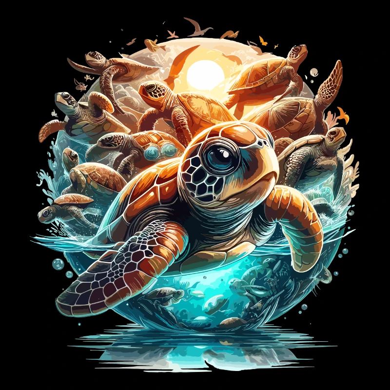 Turtles World Wonder Turtle Gift