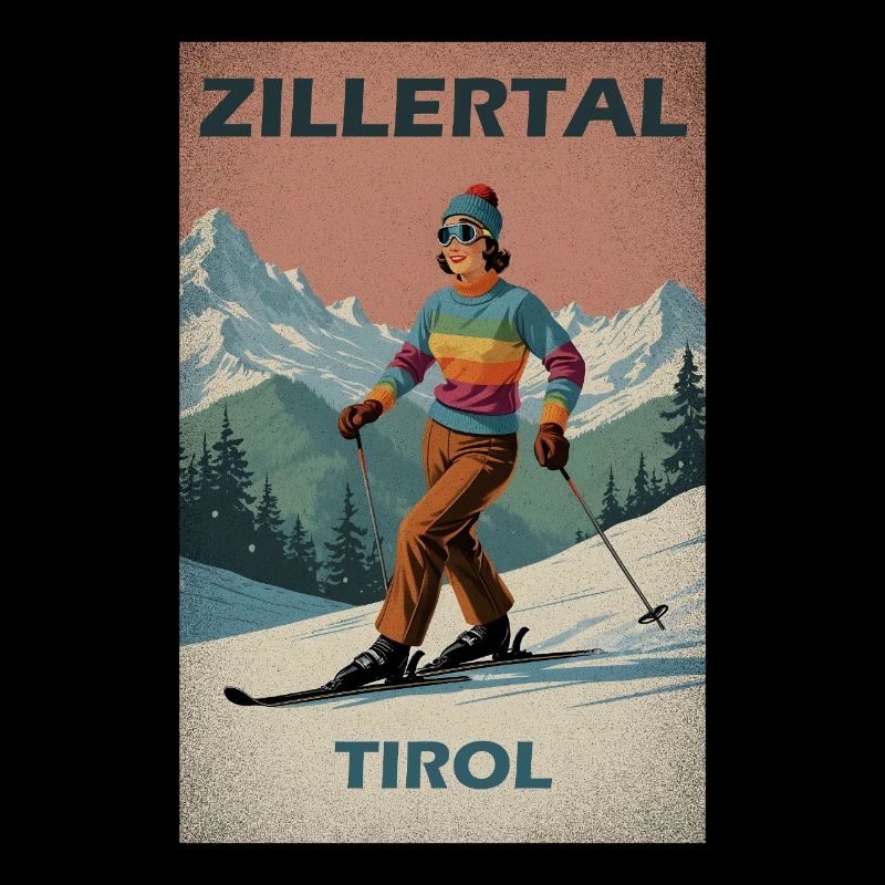 Zillertal Skiing Alps