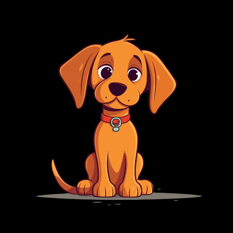 Conception de chien mignon pour les propriétaires de chiens