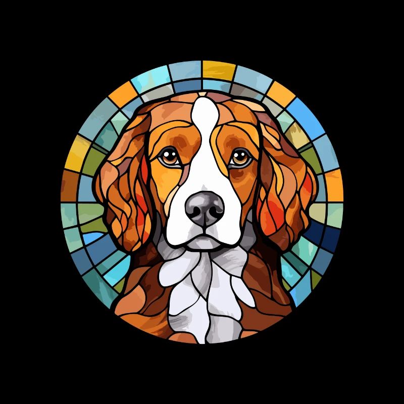 Kooikerhondje Hunderasse Buntes Glas Wat