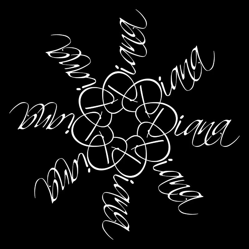 Diana Nom Nom Mandala