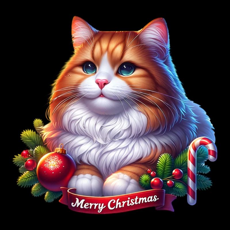 Chat Costume de Noël Joyeux Noël
