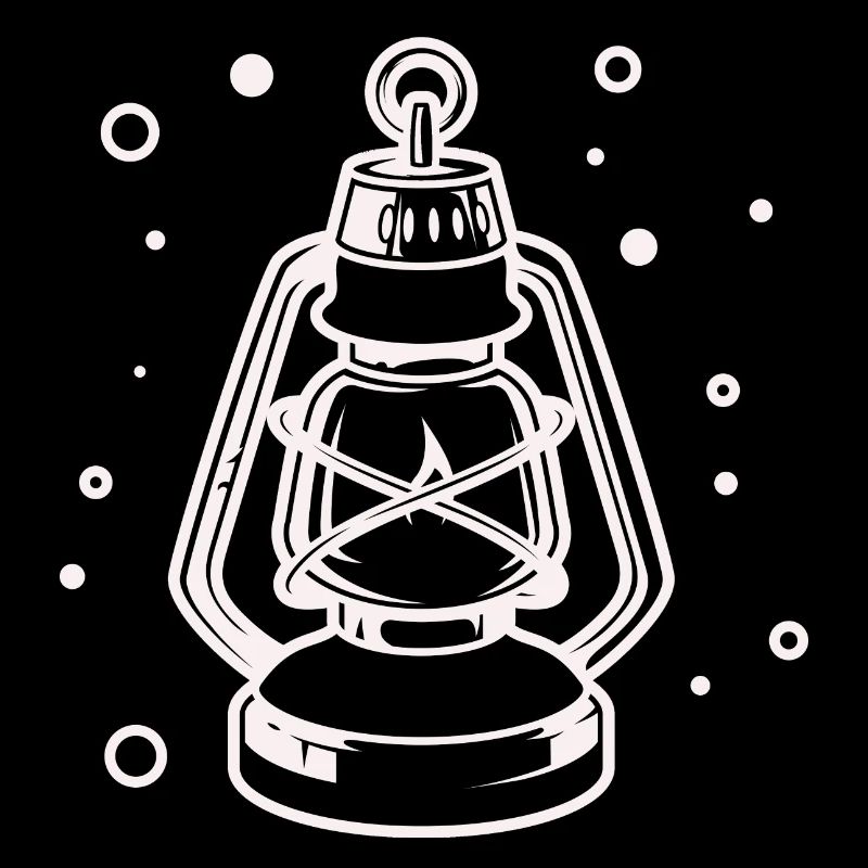 Nachtleuchte - Sturmlaterne Grubenlampe