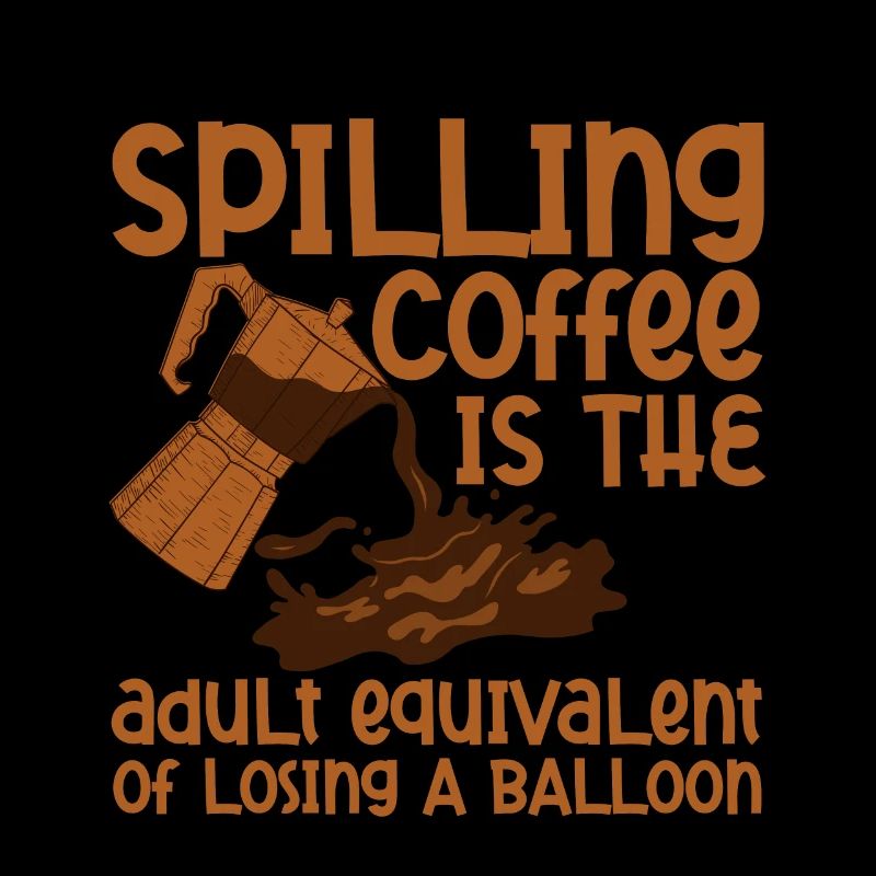 Renverser du café, c’est comme perdre un ballon