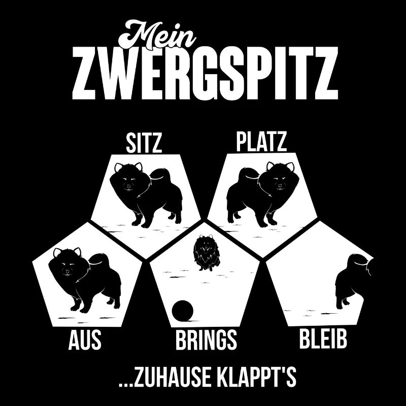 Zwergspitz Hunde Geschenkidee Weihnachten
