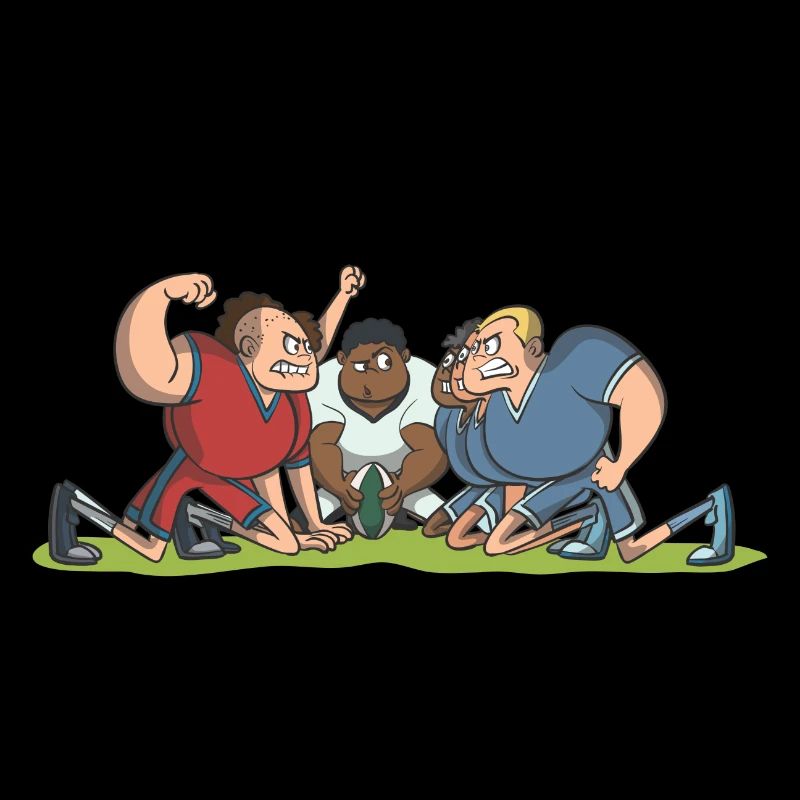 Rugby Scrum Gift Idea