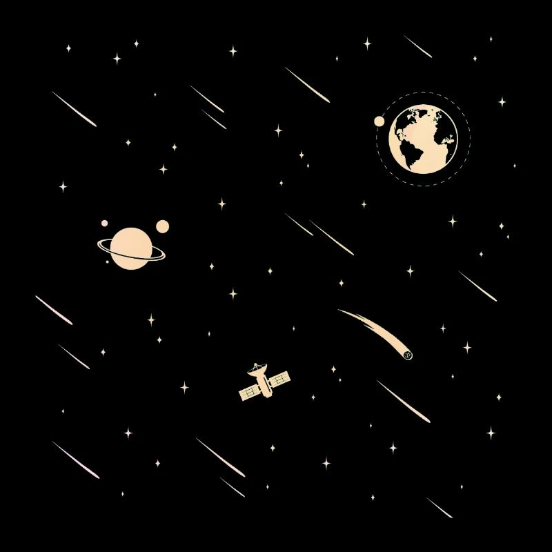 Astronaute de l'espace planète fusée astronaute