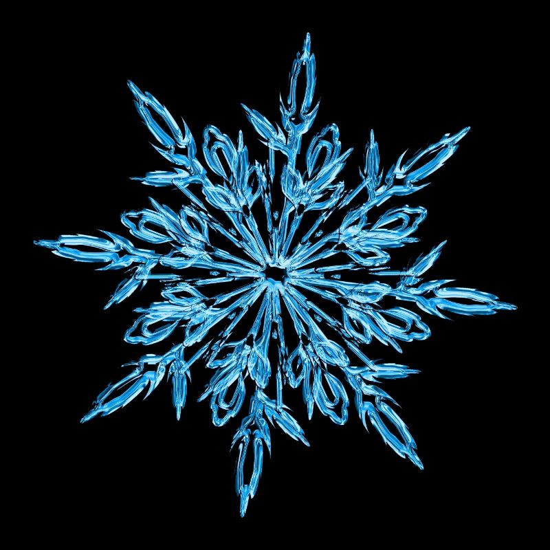 Snowflake Ice Crystal Winter