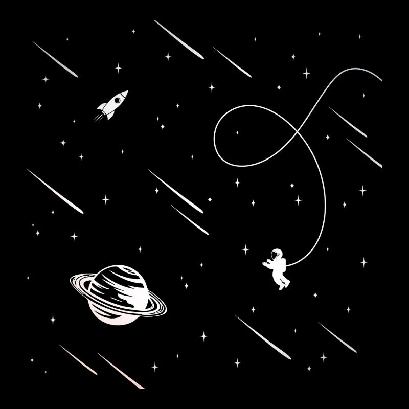 Espace astronaute planète fusée espace