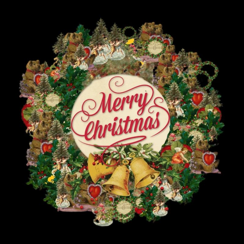 Joyeux Noël. Traditionnel. Victorien.