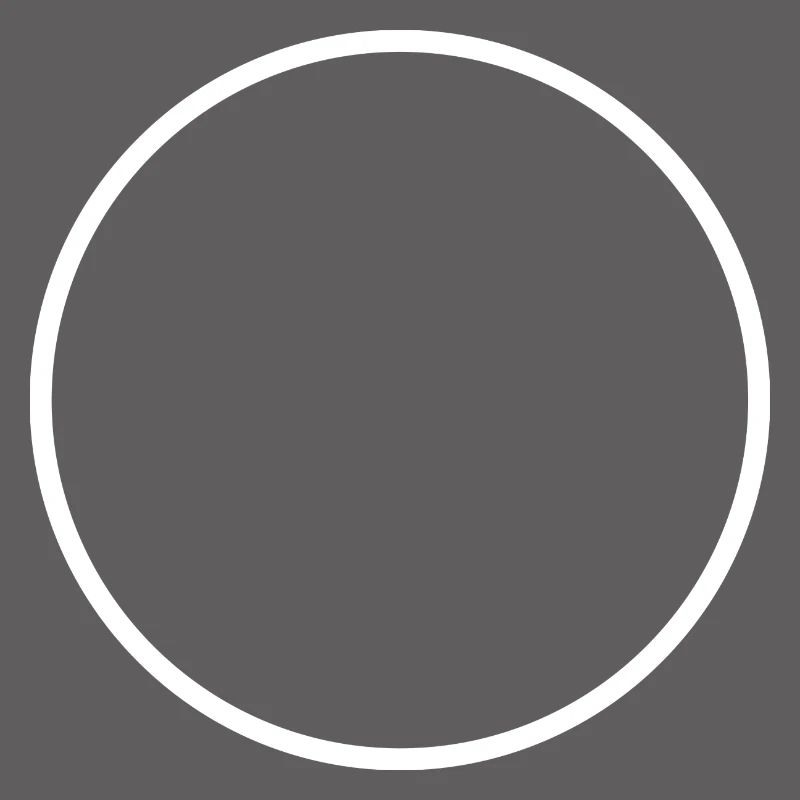 White Round Circle