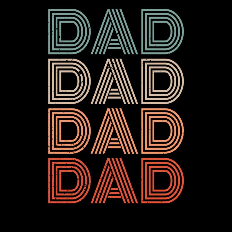 Vater Von Vier Kindern Vater Tag Papi Papa