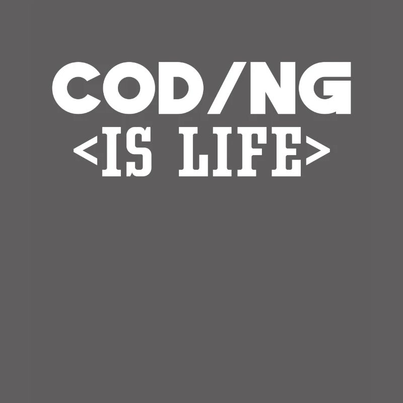 Coding Ist Leben Code Programmierer Coder