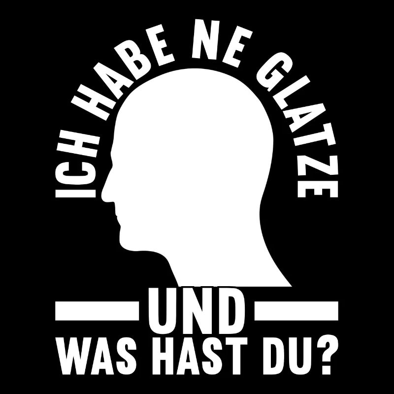 Glatze Glatzkopf