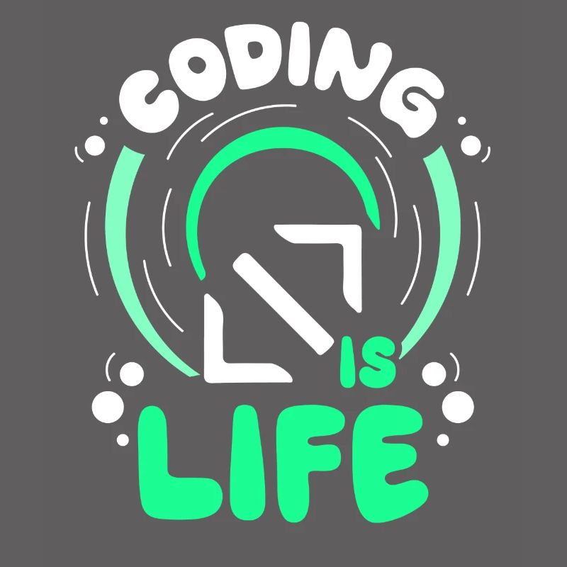Coding Ist Leben Code Coder Programmierer
