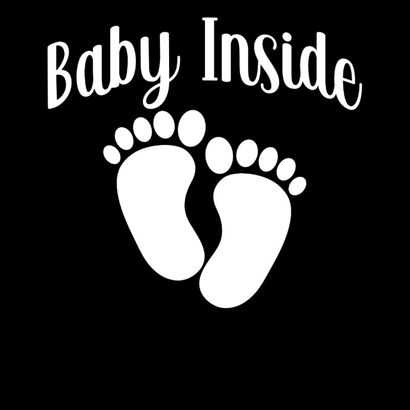 Bébé à l’intérieur Annonce du bébé enceinte à l’intérieur