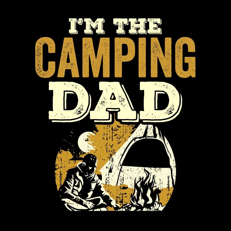 Ich Bin Der Camping Papa Camper Campen Camp