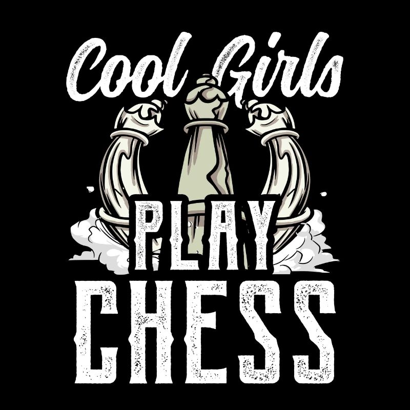 Les filles cool jouent aux échecs