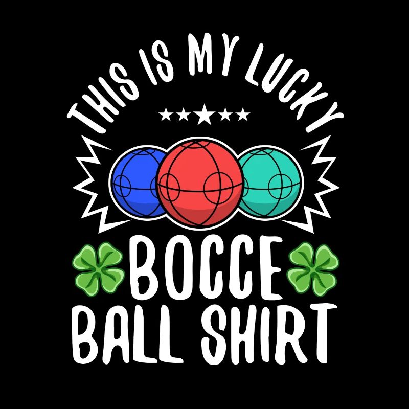 This is my Lucky Bocce ball