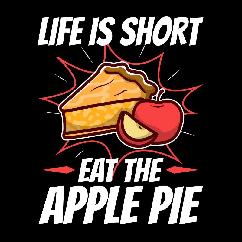 La vie est courte manger le gâteau
