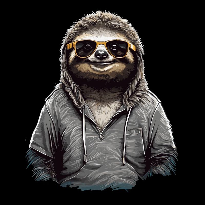 Urban Sloth - Cool Sunglasses Design