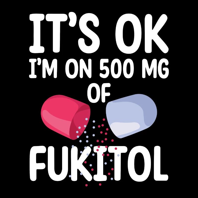 Fukitol Pharma Humor Stress Relief Tee