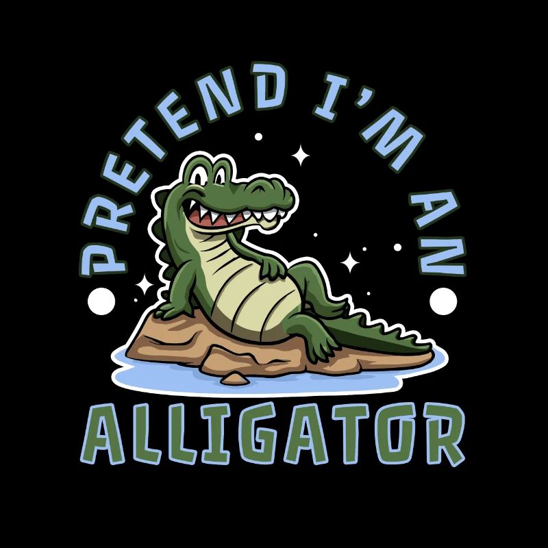 Fais semblant d’être un alligator