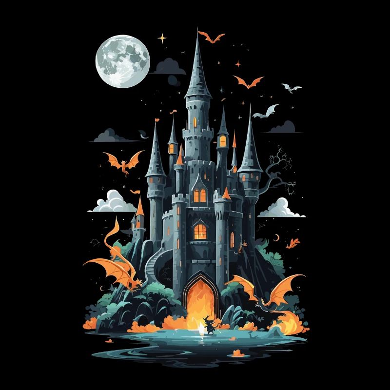 Spooky Haunted Castle Magical Haunted Castle