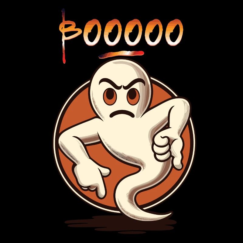 Booing Ghost Drôle Ghost Design Jeu de Mots