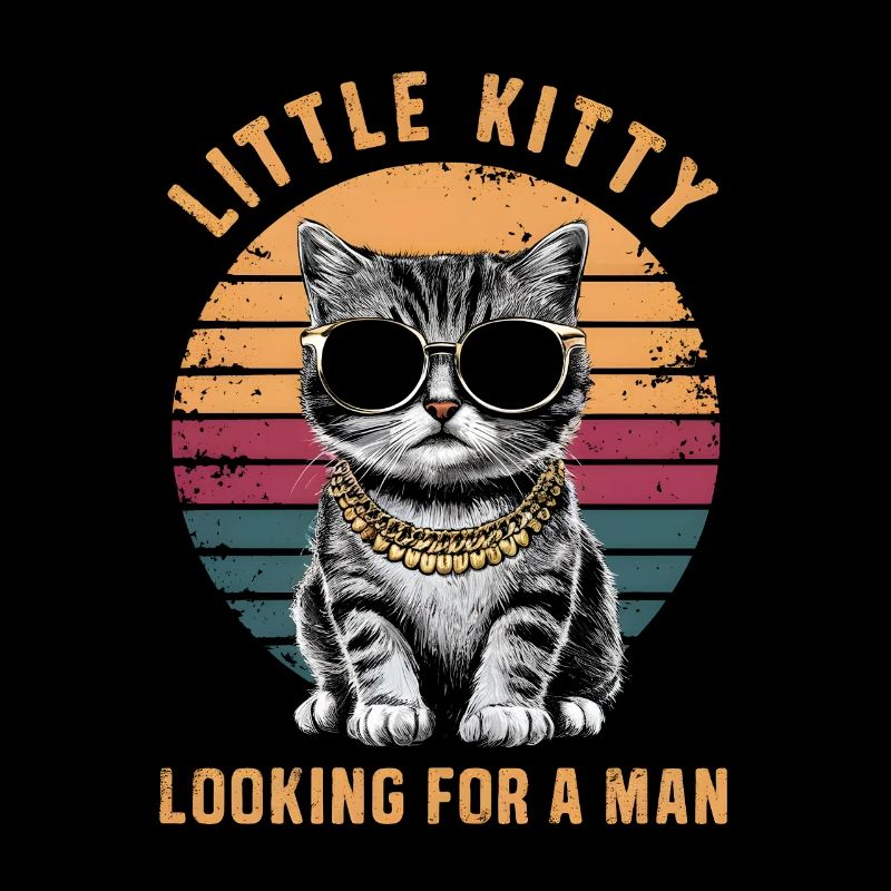 little kitty looking for a man