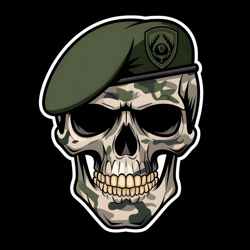 Crâne militaire