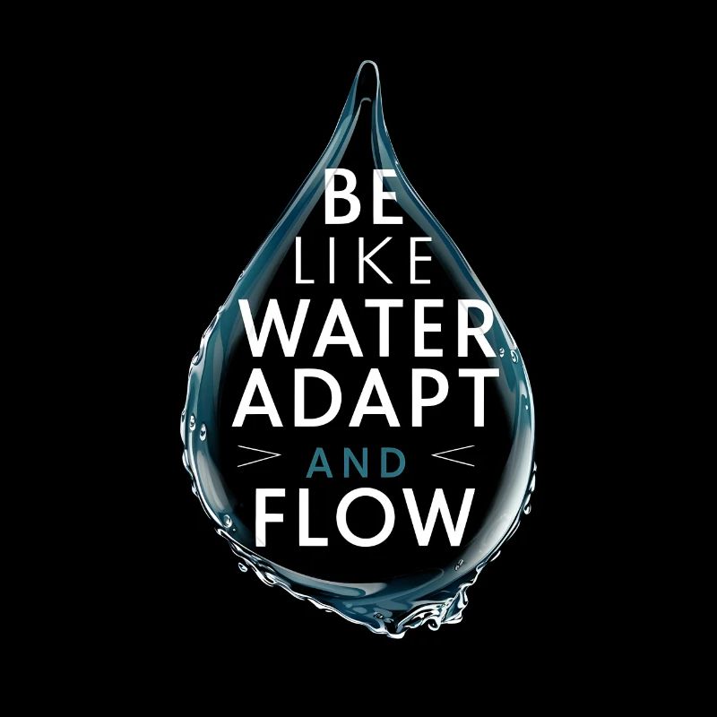 Soyez comme l’eau, adaptez-vous et coulez Waterdrop