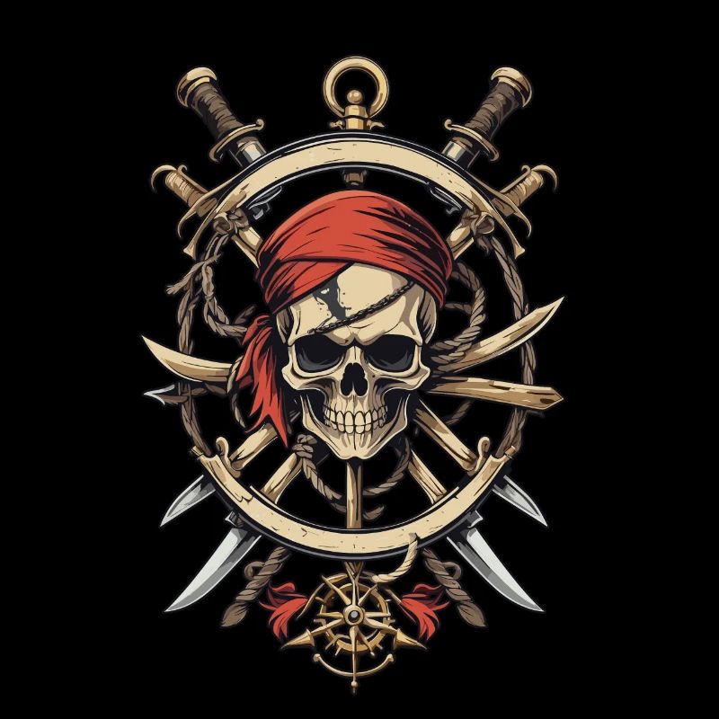 Drapeaux de pirate crâne Jolly Roger costume de pirate