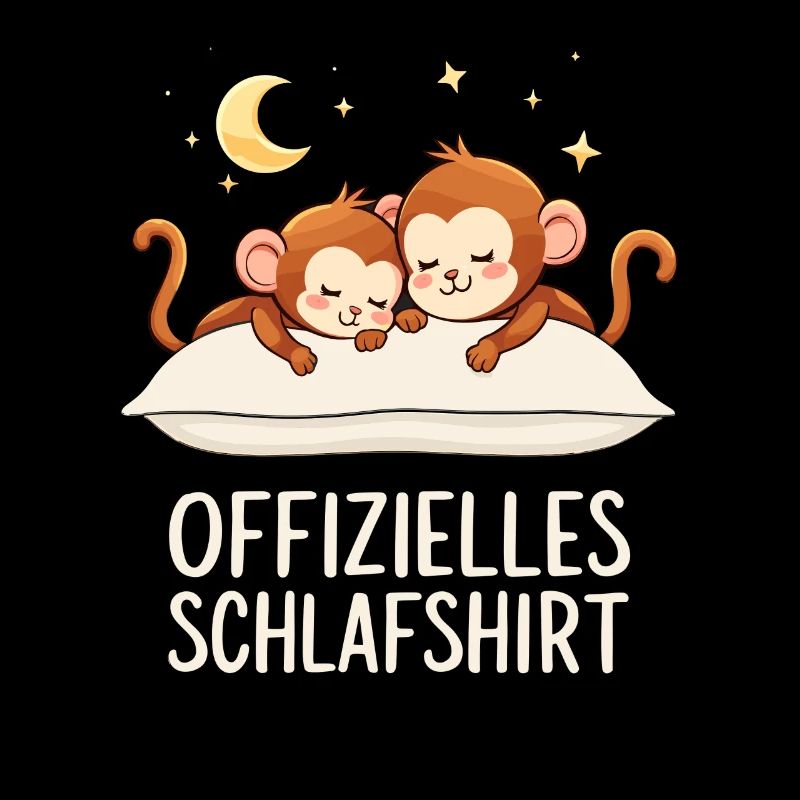 Chemise de nuit officielle Monkey Monkey Pair