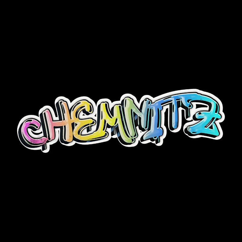 Chemnitz Germany City Graffiti Spray Sprayer