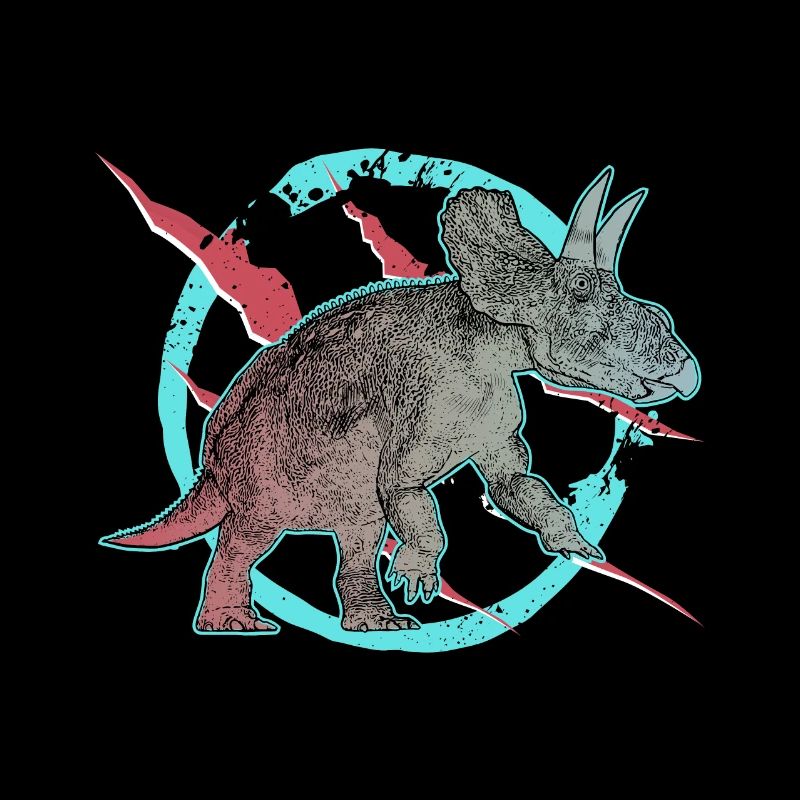 Dicératops dinosaure herbivore dinolieb
