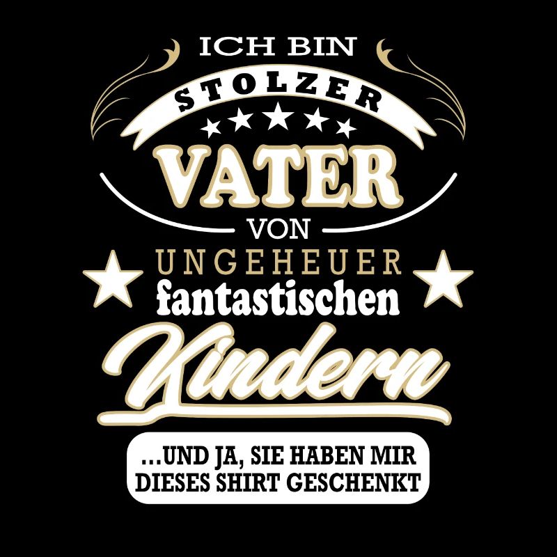 Stolzer Vater Vatertag Geschenk