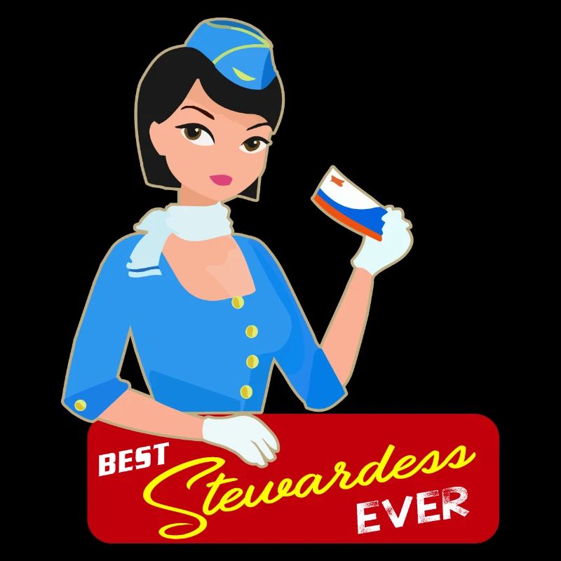 Stewardess Flugbegleiterin Geschenk
