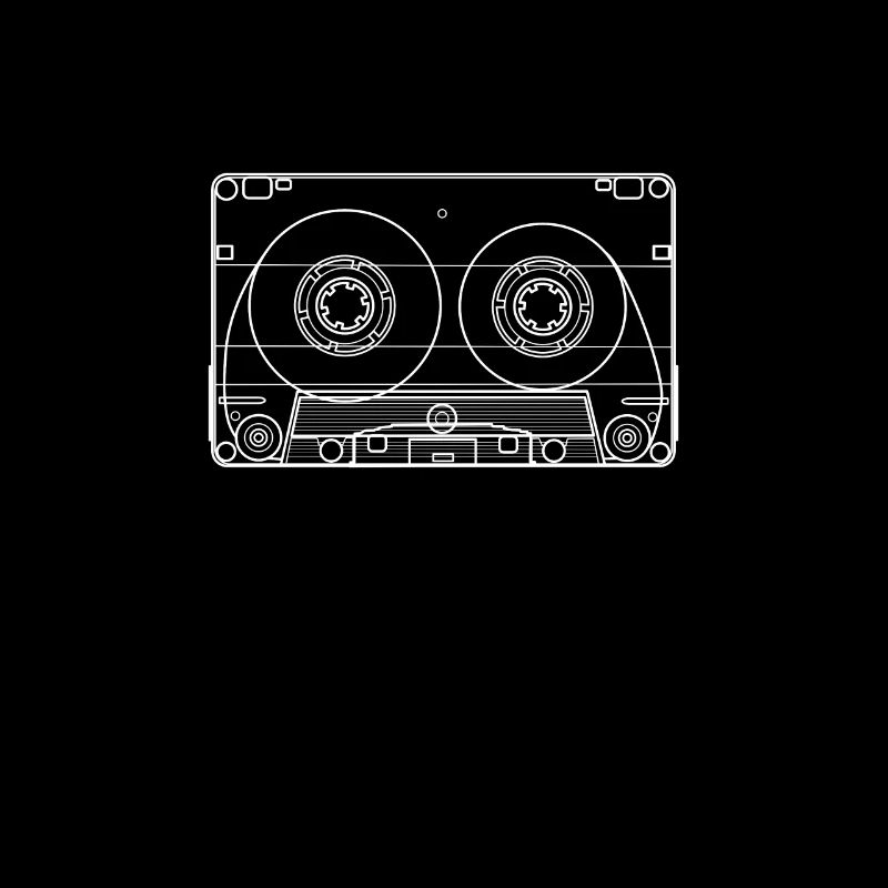 Rétro cassette audio cassette audio rétro