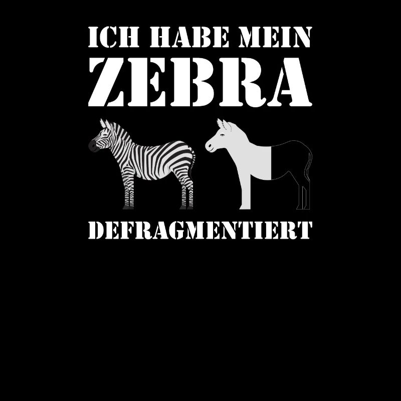 Lustiges Informatik Zebra Defragmentiert Geschenk