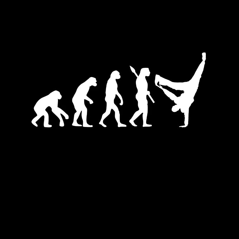 Evolution Hiphop Tanzen Breakdance HipHop Geschenk