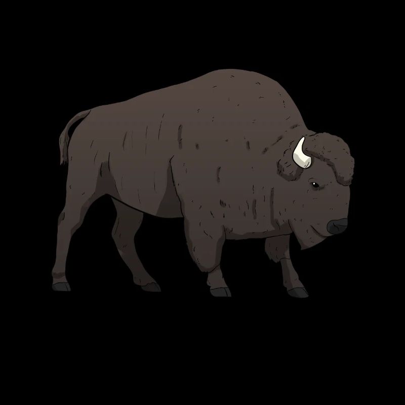 Bison Büffel