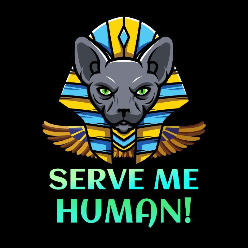 Chat Sphynx Pharaon chat égyptien