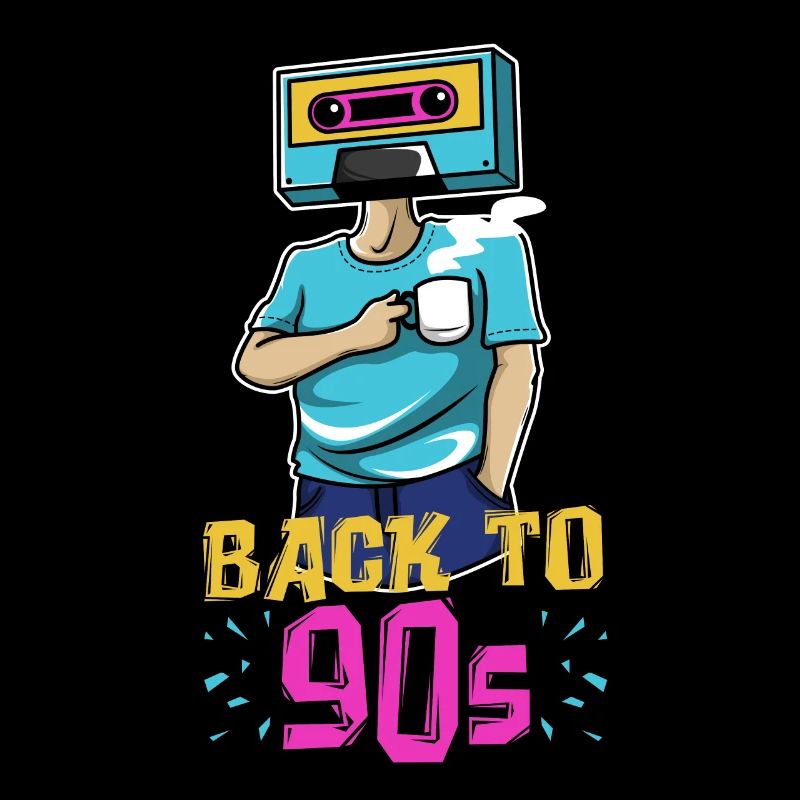 Retro Kassette Mann – Back in the 90s