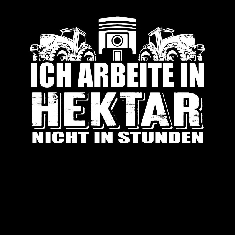 ich arbeite in hektar