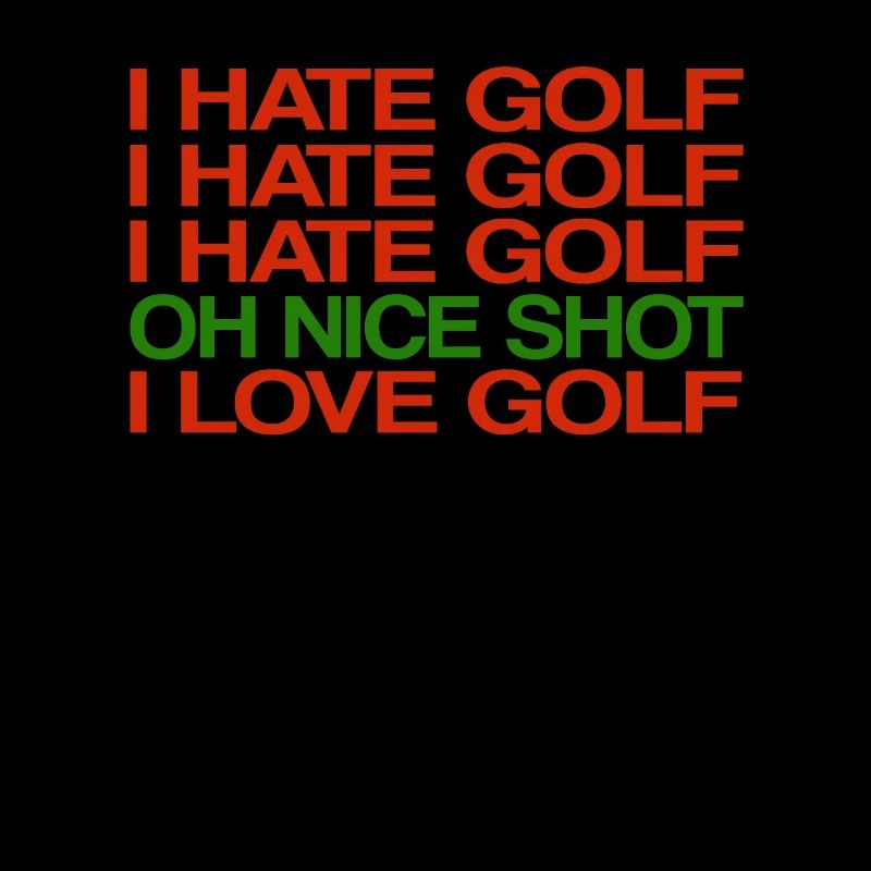 Lustiges Golf Sprüche Geschenk