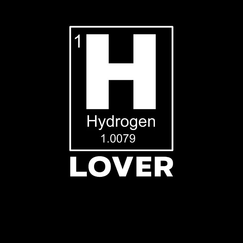 Amoureux de l'hydrogène pile à combustible H Hydrogène