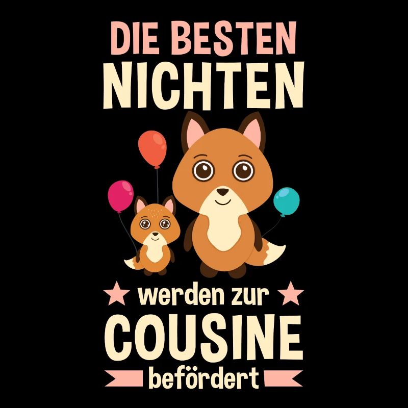 Werdende Cousine Base Fuchs Kinder